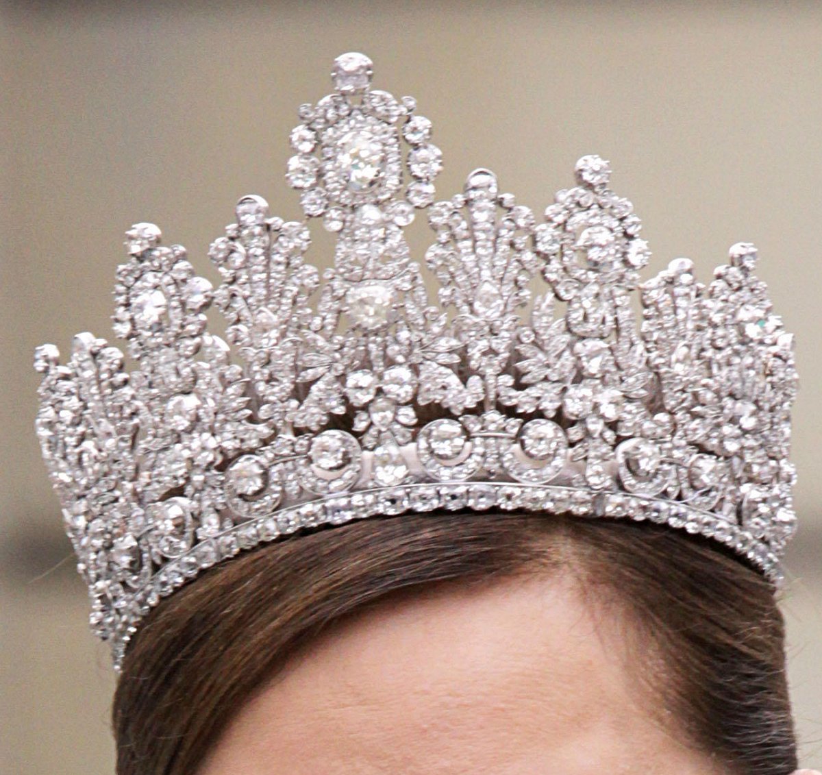 The Grand Duchess of Luxembourg attends the wedding of the Crown Princess of Sweden in Stockholm on June 19, 2010 (Albert Nieboer/DPA Picture Alliance/Alamy)