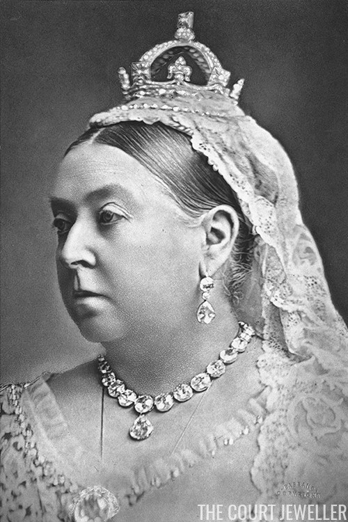 Queen Victoria's Golden Jubilee portrait by Bassano, ca. 1887 (Wikimedia Commons)