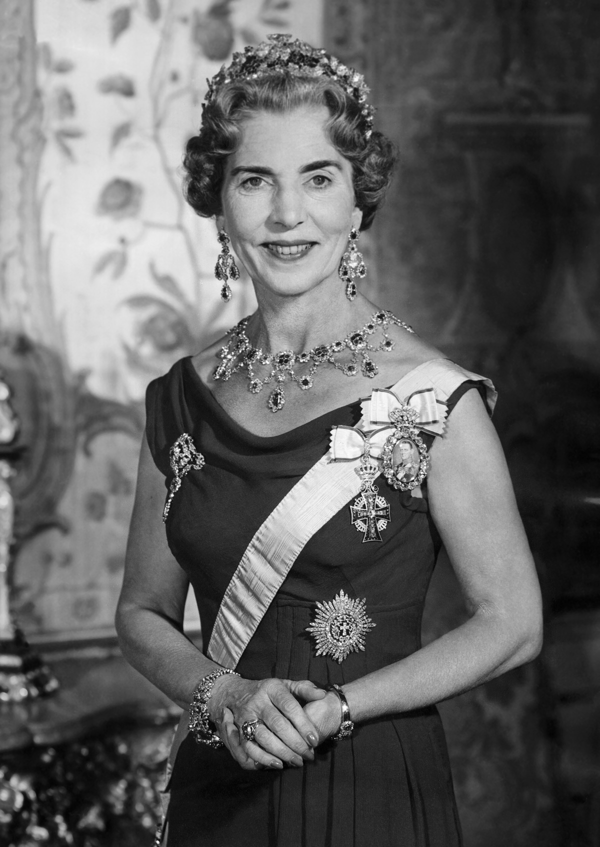 Queen Ingrid of Denmark, ca. 1960s (STF/AFP/Getty Images)