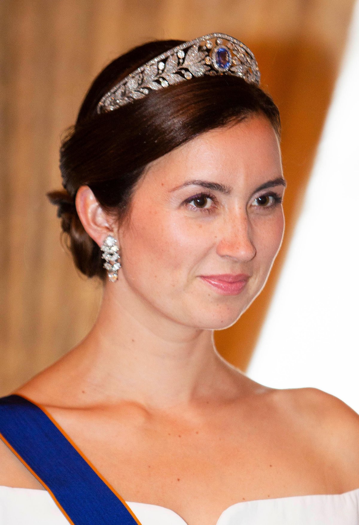 Princess Claire of Luxembourg attends the National Day gala at the Grand Ducal Palace on June 23, 2018 (Albert Nieboer//DPA Picture Alliance/Alamy)
