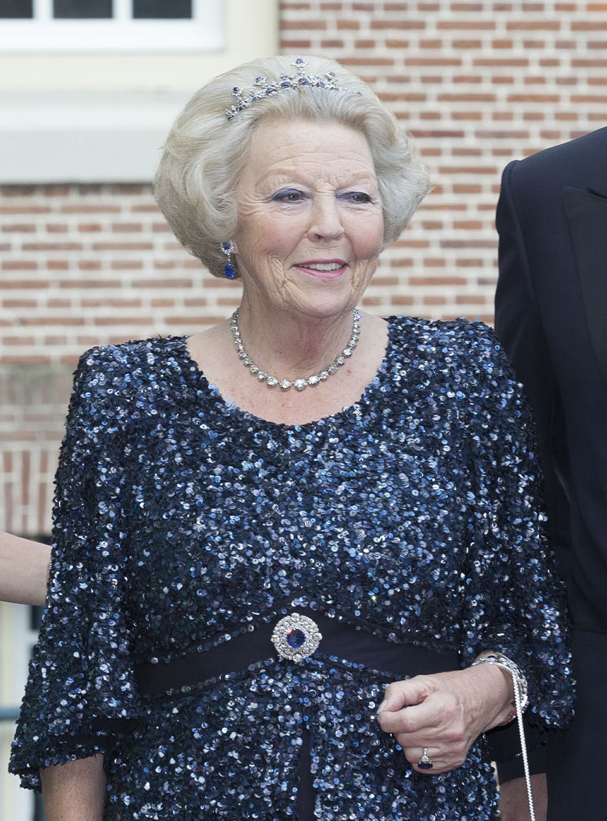 Princess Beatrix of the Netherlands attends a gala dinner in honor of the Prince of Monaco in Apeldoorn on June 3, 2014 (Michel Porro/Getty Images)