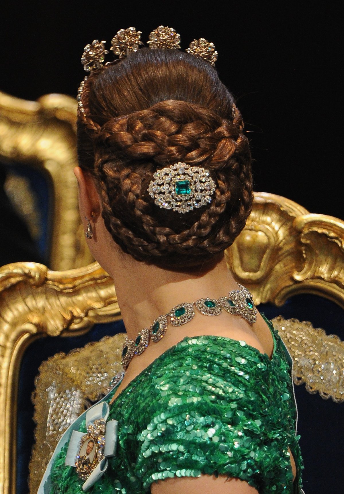 The Crown Princess of Sweden attends the Nobel Prize ceremony in Stockholm on December 10, 2012 (Pascal Le Segretain/Getty Images)