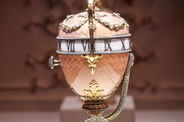 The Duchess of Marlborough Egg, made by Fabergé in 1902 for Consuelo Vanderbilt (Wikimedia Commons)