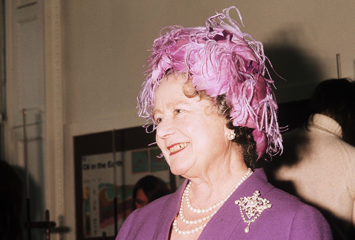 The Queen Mother visits Queens College in London, March 1972 (Trinity Mirror/Mirrorpix/Alamy)