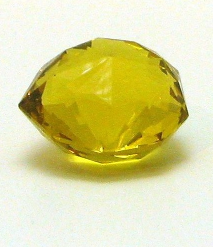 Copy of the Florentine Diamond from the Museum Reich der Kristalle in Munich (Wikimedia Commons)