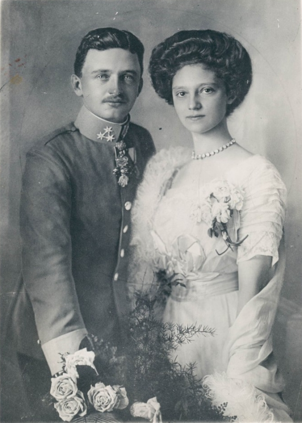 Emperor Karl and Empress Zita, ca. 1911 (Wikimedia Commons)