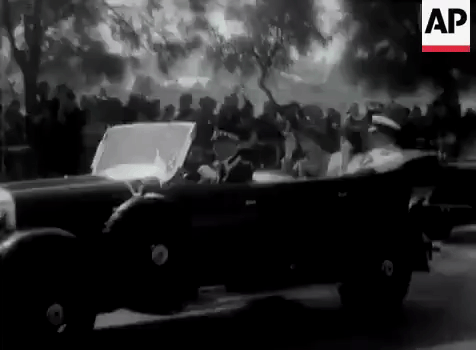 King George II, Crown Prince Paul, and Crown Princess Friederike return to Greece, September 1946 (Associated Press)