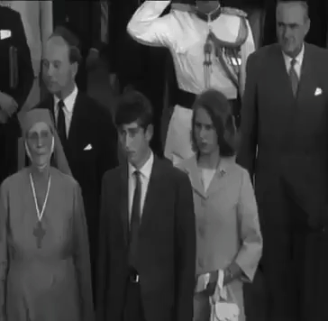 Princess Andrew, Prince Charles, and Princess Anne arrive for the wedding