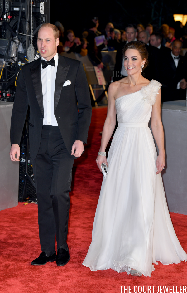 William and Kate at the BAFTAs, 2019