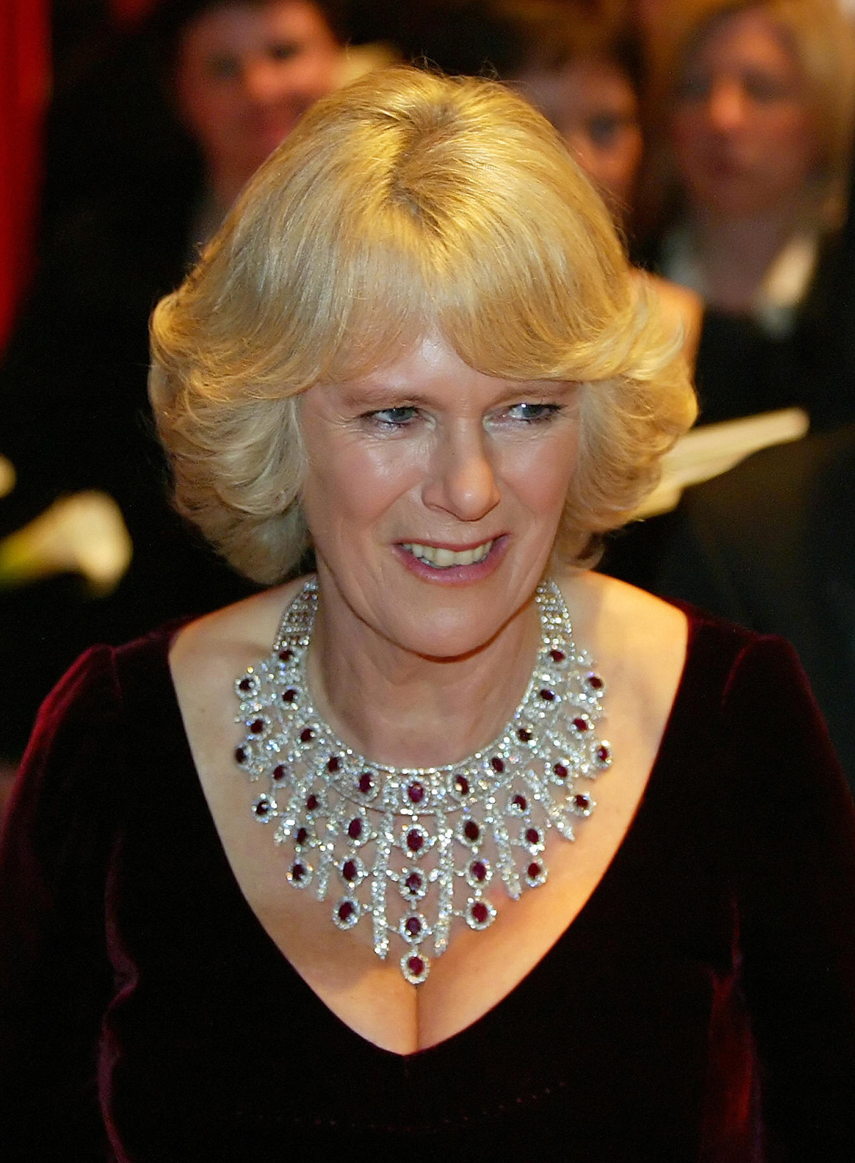 The Duchess of Cornwall attends a concert celebrating the 150th anniversary of the Philadelphia Academy of Music on January 27, 2007 (Steven M. Falk/AFP/Getty Images)