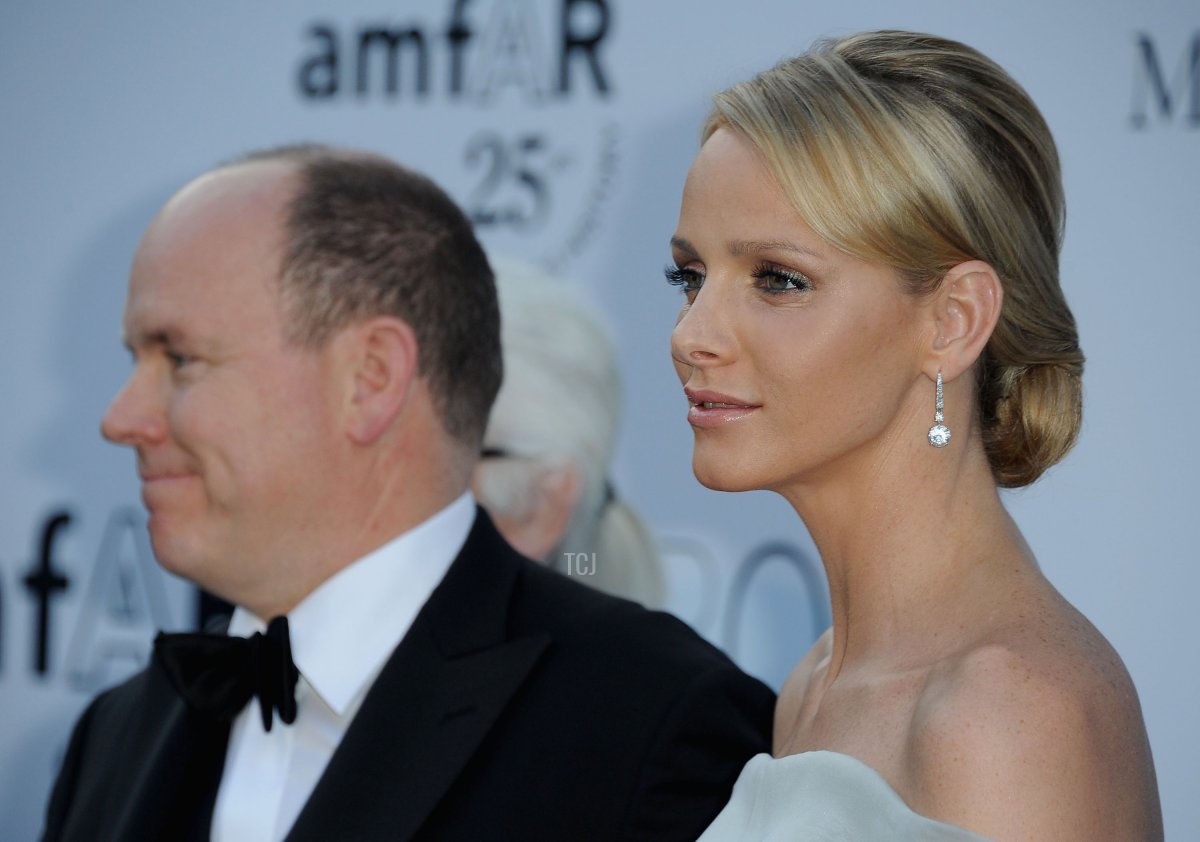 Prince Albert II of Monaco and Charlene Wittstock attends amfAR's Cinema Against AIDS Gala during the 64th Annual Cannes Film Festival at Hotel Du Cap on May 19, 2011 in Antibes
