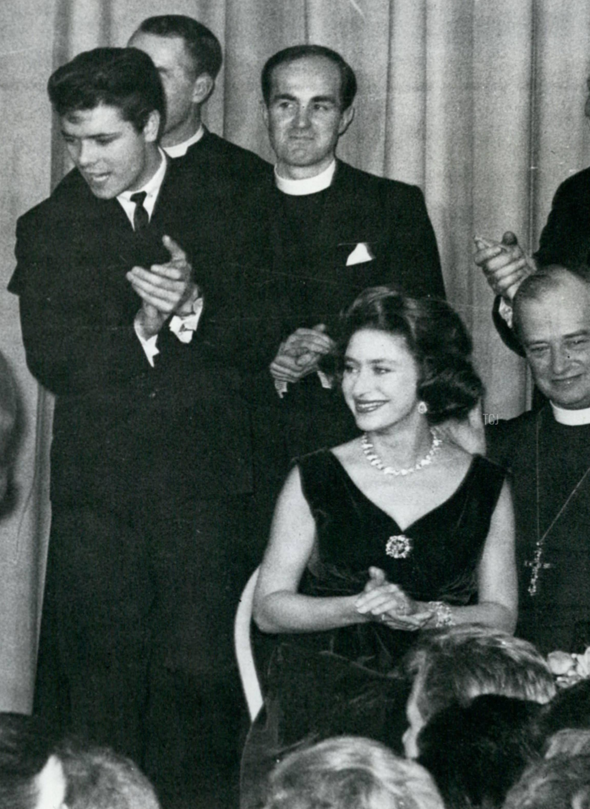 Princess Margaret with Cliff Richard at a London club, March 1962
