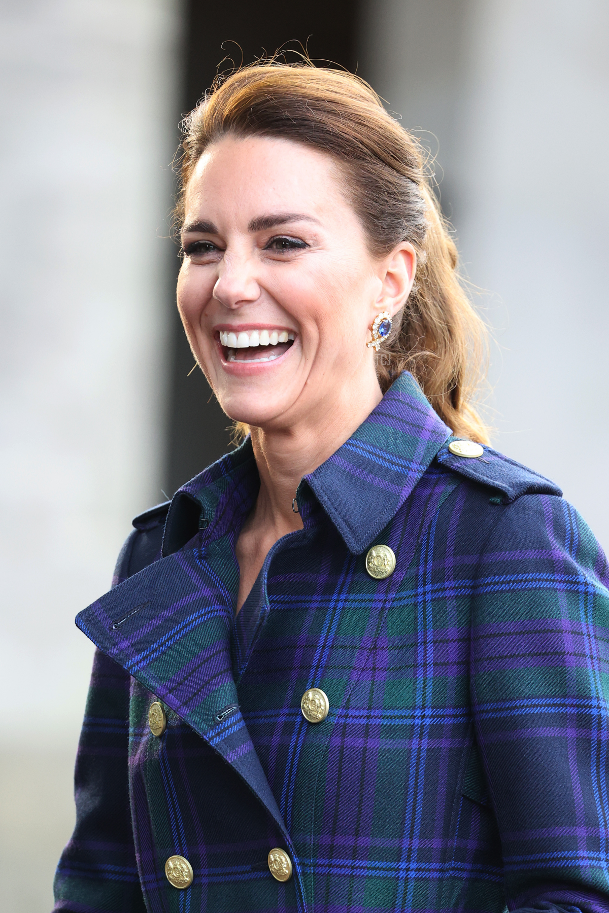 Prince William, Duke of Cambridge and Catherine, Duchess of Cambridge arrive to host NHS Charities Together and NHS staff at a unique drive-in cinema to watch a special screening of Disney’s Cruella at the Palace of Holyroodhouse on day six of their week-long visit to Scotland on May 26, 2021
