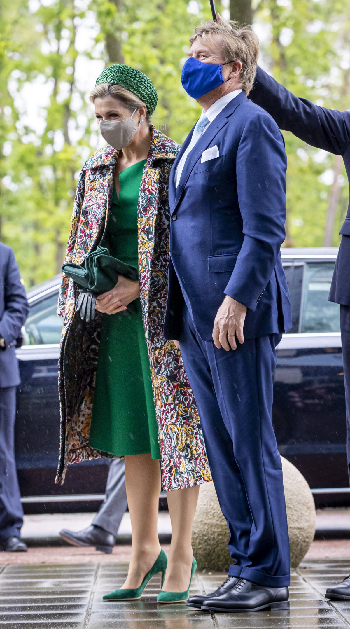 ing Willem-Alexander of The Netherlands and Queen Maxima of The Netherlands visit Brightlands Campus Greenport during their region visit to North-Limburg on May 27, 2021 in Venlo, Netherlands