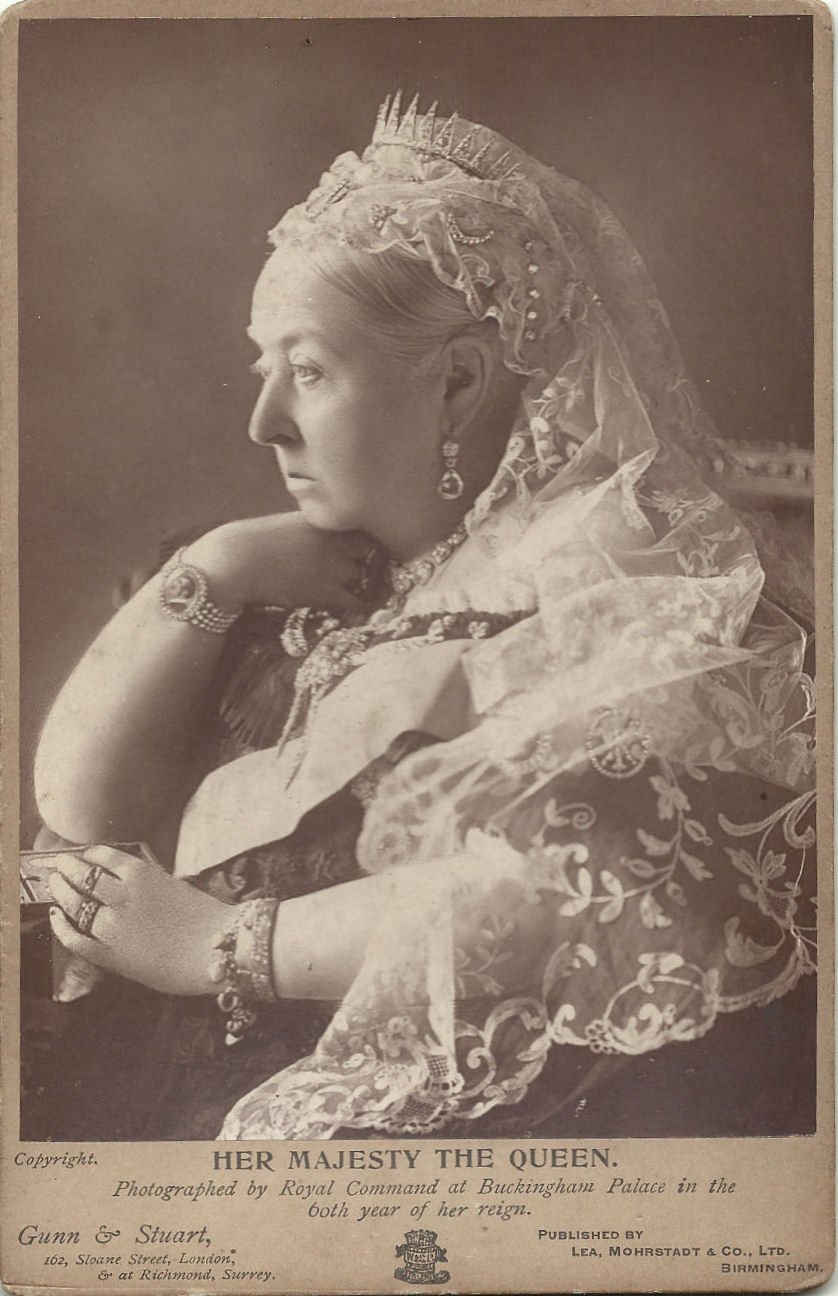 Her Majesty The Queen, photographed by Royal Command at Buckingham Palace in the 60th year of her reign, 1896