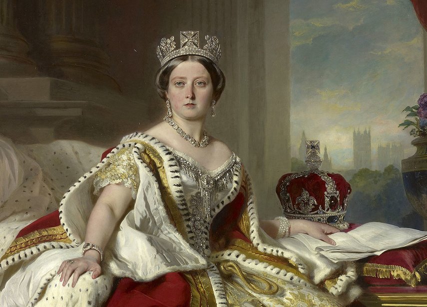 Franz Xaver Winterhalter: Queen Victoria, 1859