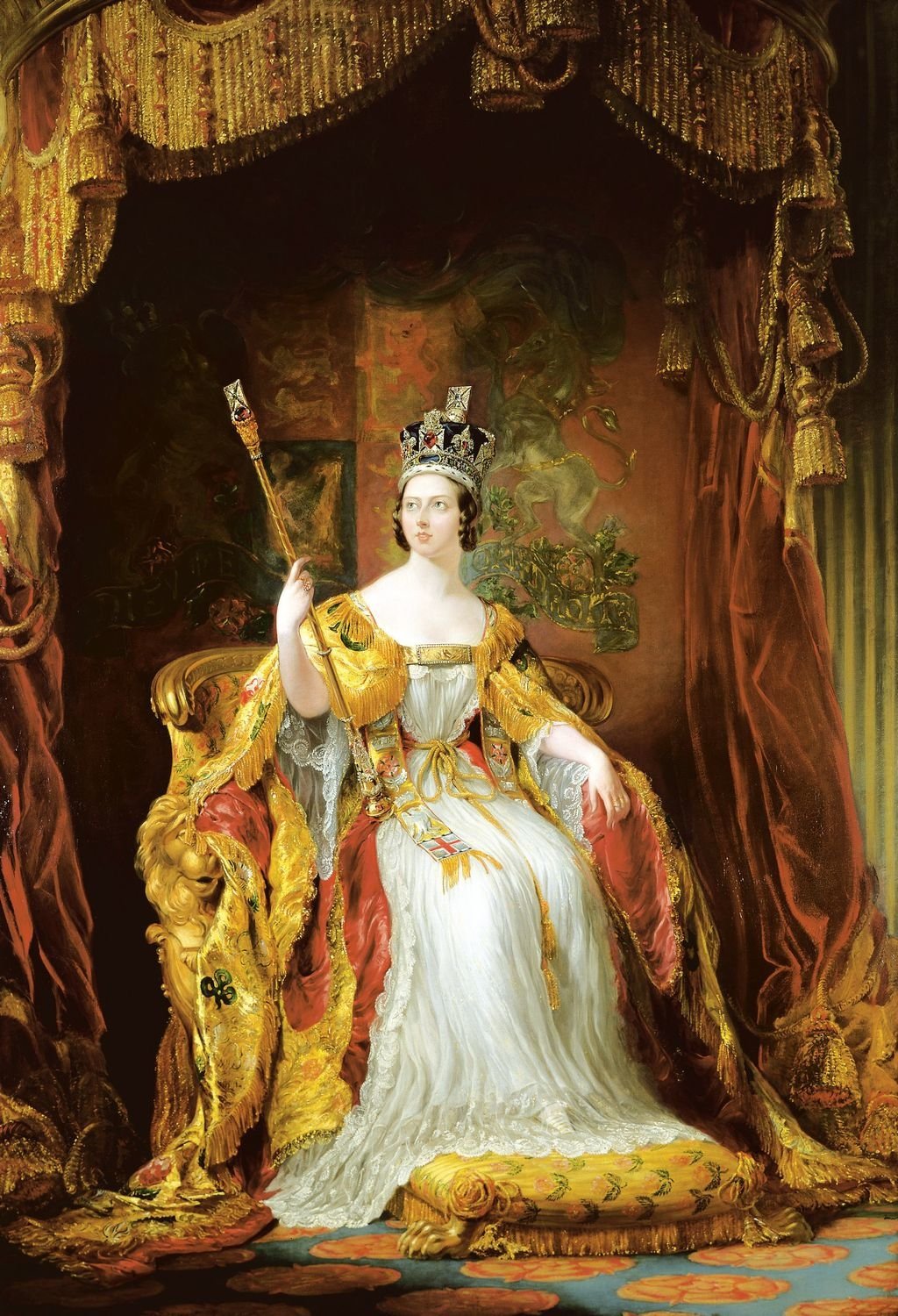 George Hayter: Queen Victoria, 1840
