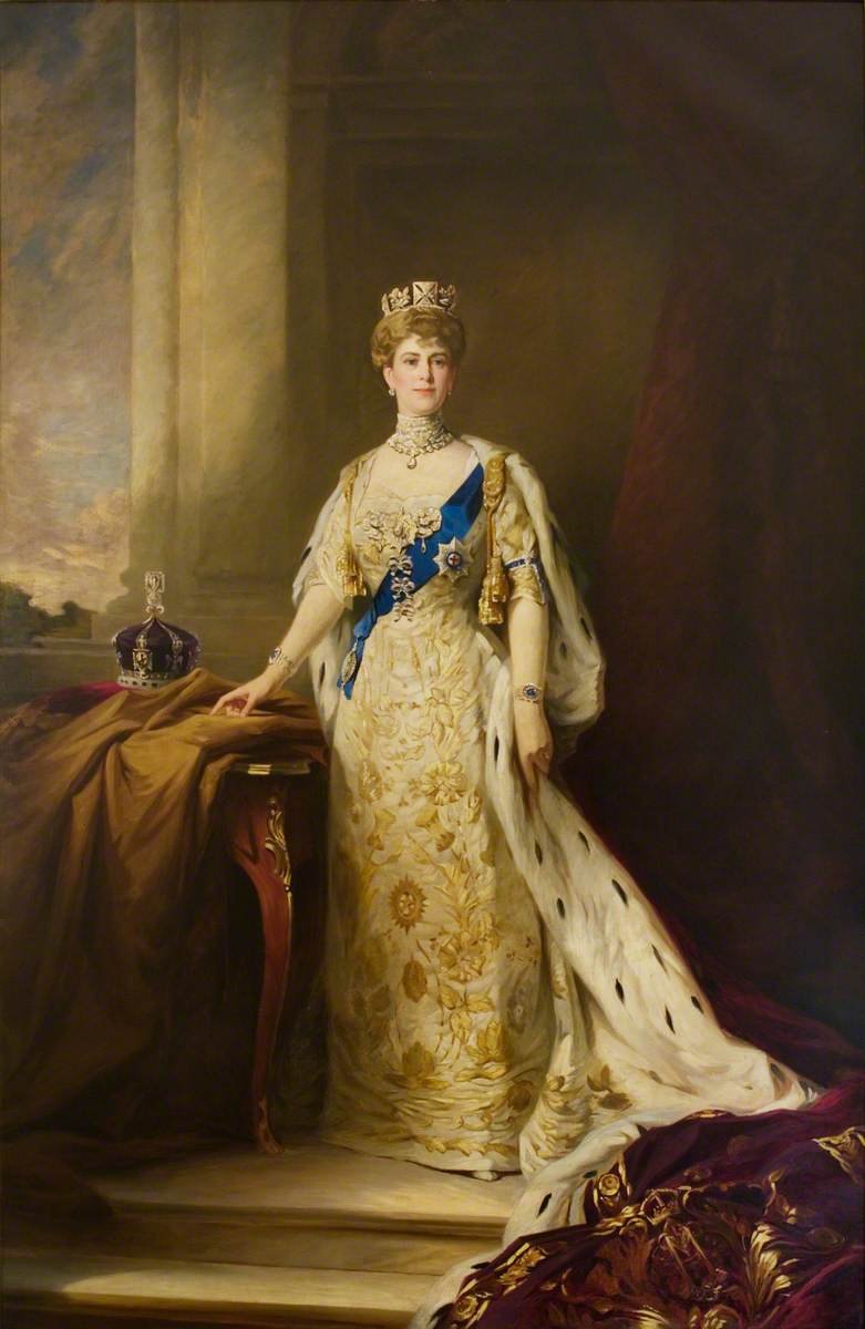 Queen Mary's coronation portrait