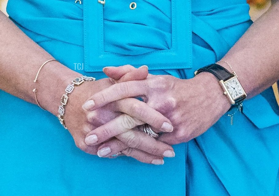 King Willem-Alexander and Queen Maxima at the presentation of the Appeltjes van Oranje prize at Noordeinde Palace in The Hague on June 1, 2021