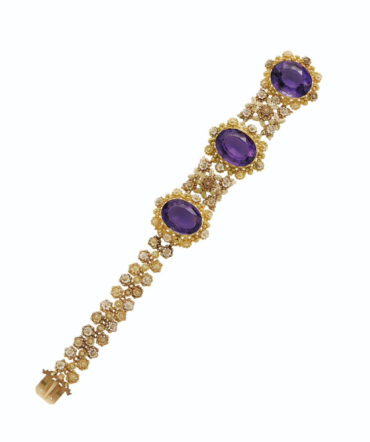 Antique Suite of Amethyst Jewelry