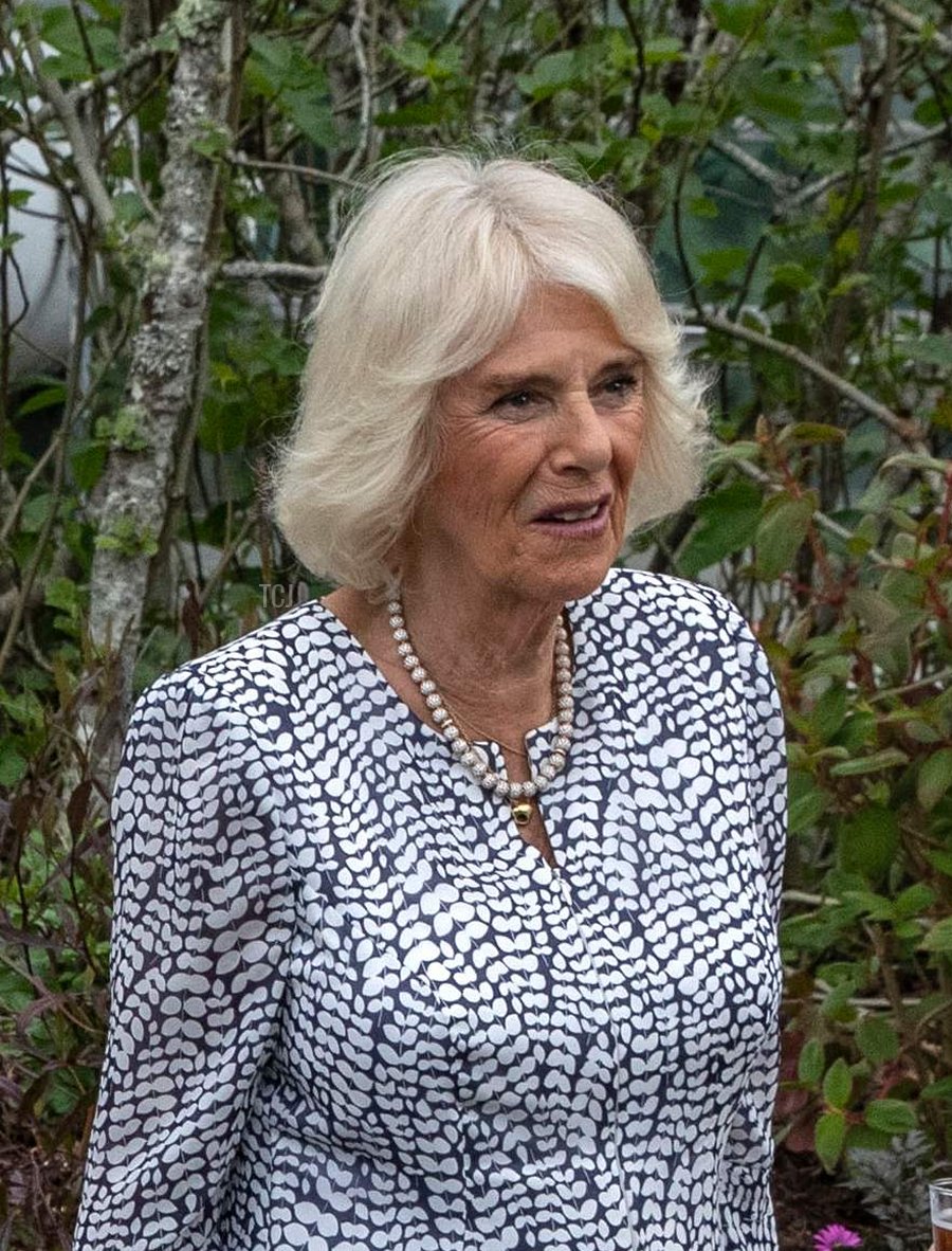 Britain's Prince William, Duke of Cambridge, Britain's Catherine, Duchess of Cambridge, Britain's Prince Charles, Prince of Wales, Britain's Camilla, Duchess of Cornwall and Canada's Prime Minister Justin Trudeau attend a reception with G7 leaders at The Eden Project in south west England on June 11, 2021