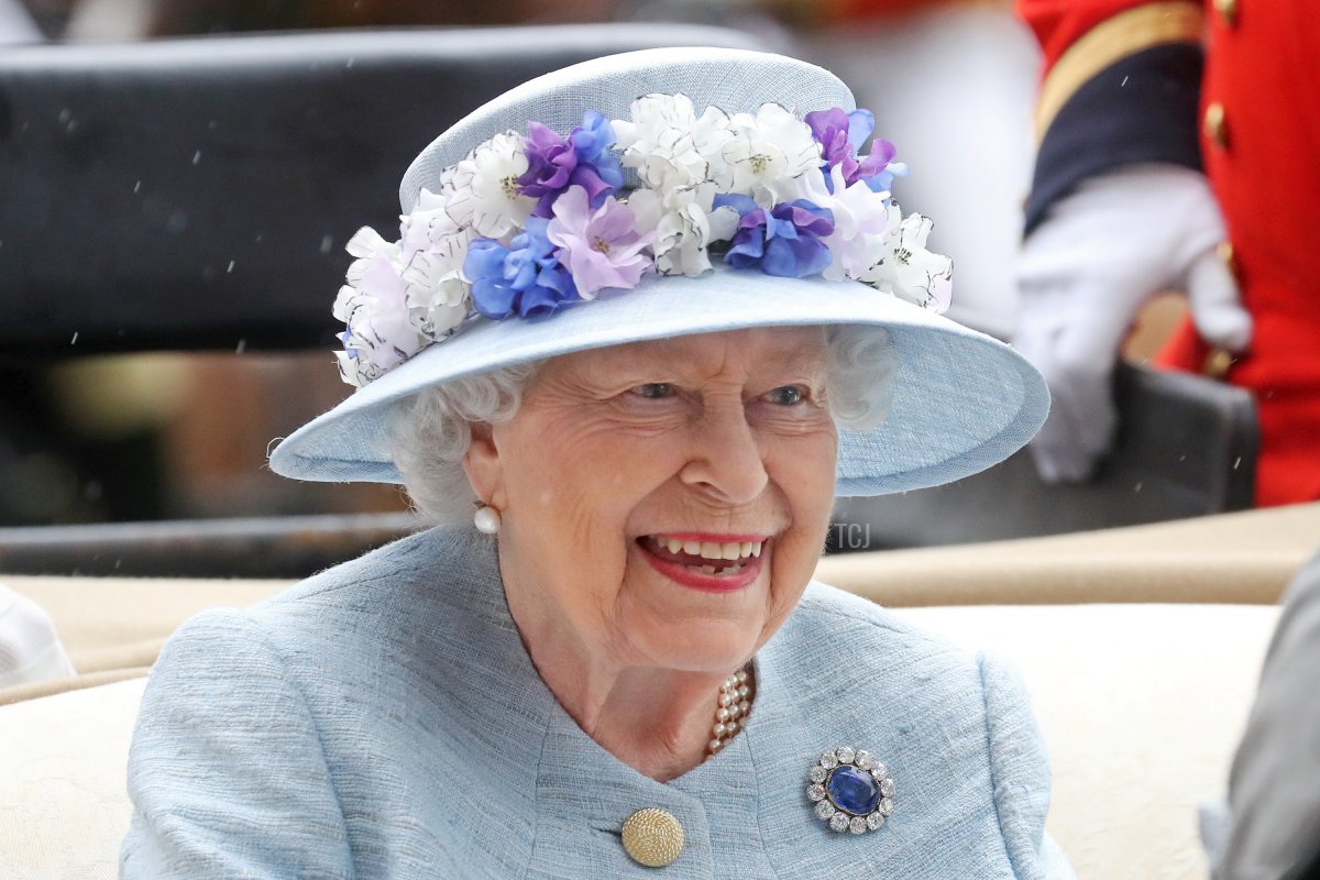 Queen Elizabeth II arrives on day two of Royal Ascot at Ascot Racecourse on June 19, 2019 in Ascot, England