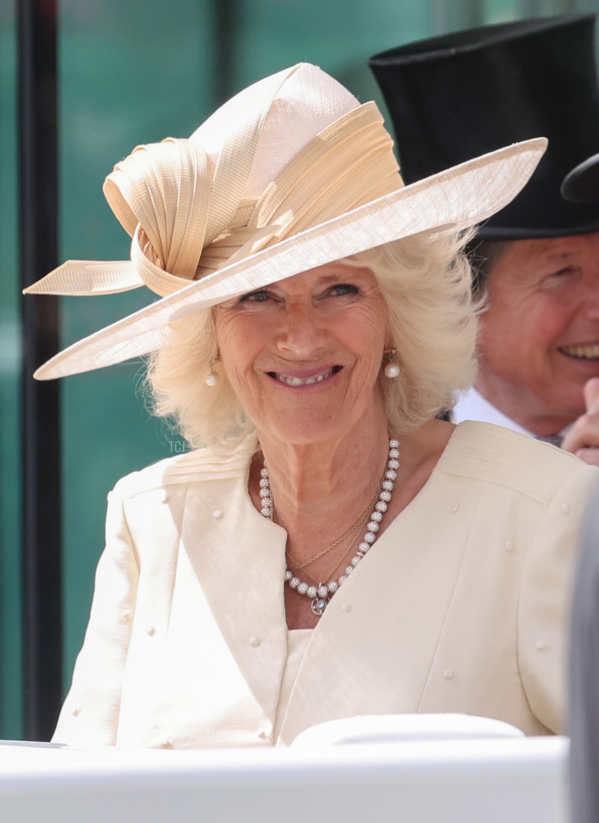Camilla, Duchess of Cornwall attends Royal Ascot 2021 at Ascot Racecourse on June 16, 2021 in Ascot, England