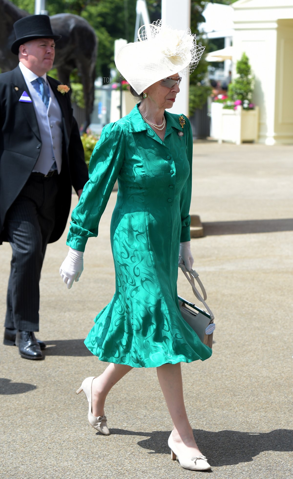 Princess Anne, Princess Royal is seen during Royal Ascot 2021 at Ascot Racecourse on June 16, 2021 in Ascot, England