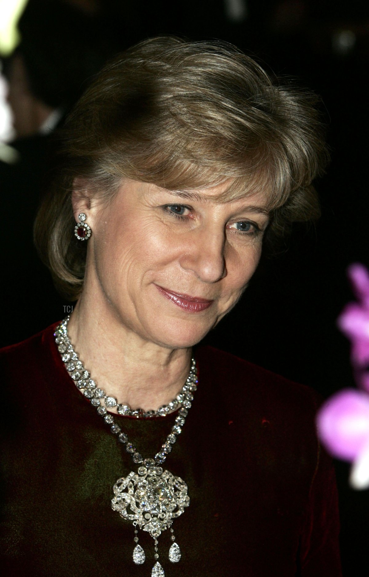 The Duchess of Gloucester attends the Child Abuse Foundation Gala at the Castle of Versailles on December 6, 2004 in Versailles, France