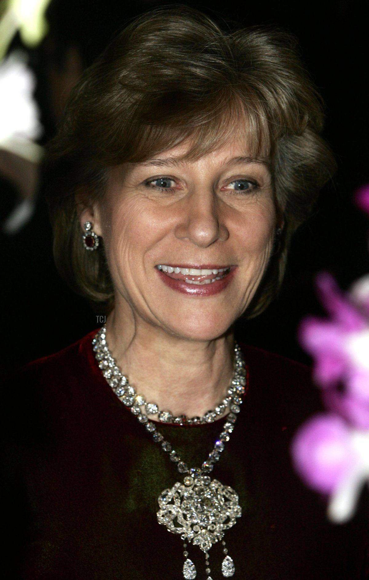 The Duchess of Gloucester attends the Child Abuse Foundation Gala at the Castle of Versailles on December 6, 2004 in Versailles, France