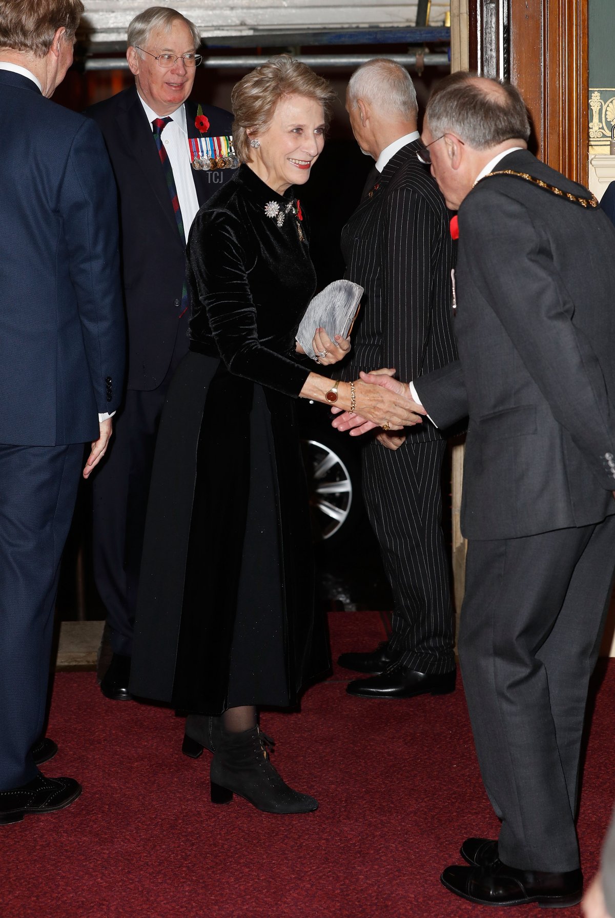Birgitte, Duchess of Gloucester attends the Royal British Legion Festival of Remembrance at the Royal Albert Hall on November 10, 2018 in London, England