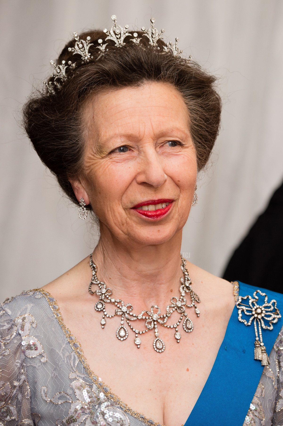 Princess Anne, Princess Royal attends the Lord Mayor's Banquet at the Guildhall during a State visit by the King and Queen of Spain on July 13, 2017 in London, England