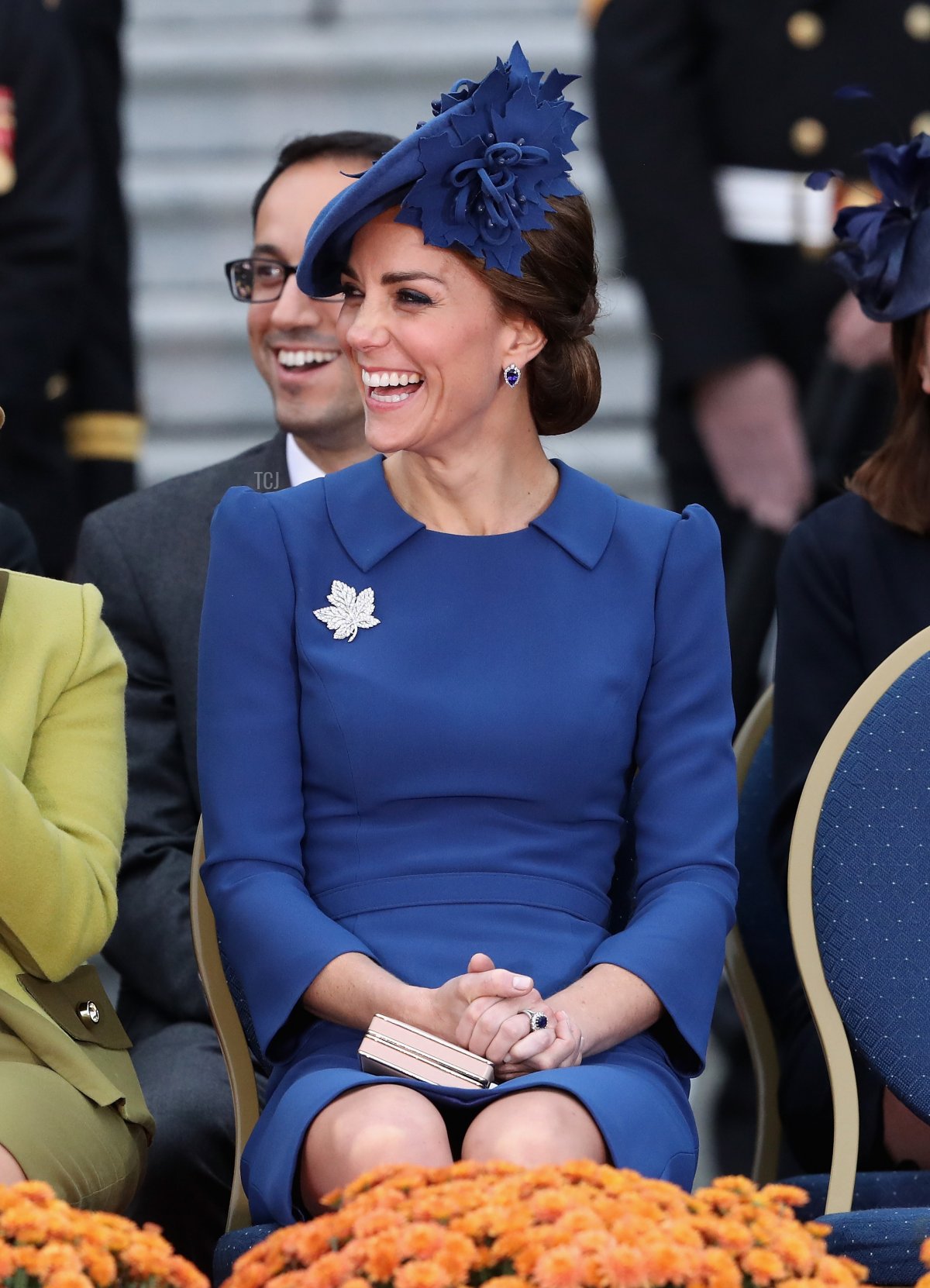 Catherine, Duchess of Cambridge attends the Official Welcome Ceremony for the Royal Tour at the British Columbia Legislature on September 24, 2016 in Victoria, Canada