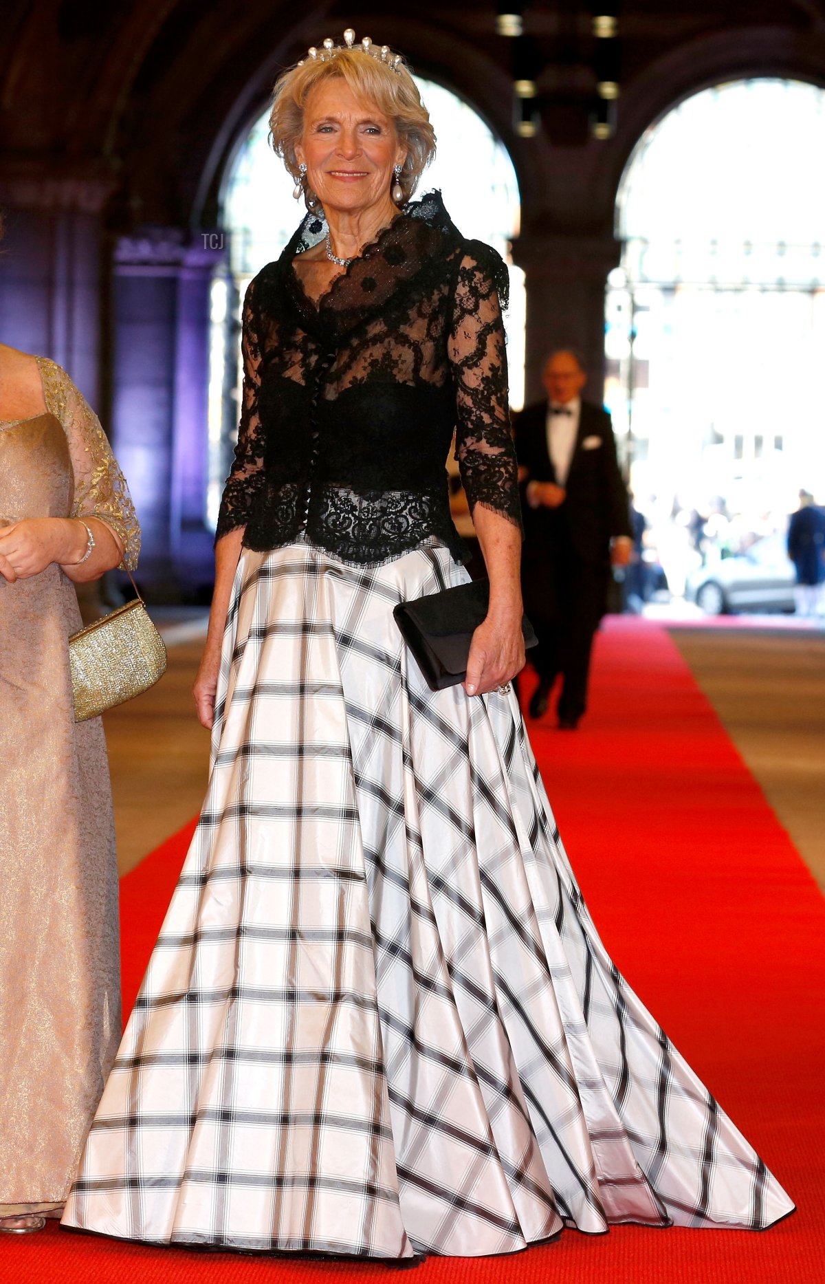Princess Irene of the Netherlands attends a dinner hosted by Queen Beatrix of The Netherlands ahead of her abdication in favour of Crown Prince Willem Alexander at Rijksmuseum on April 29, 2013