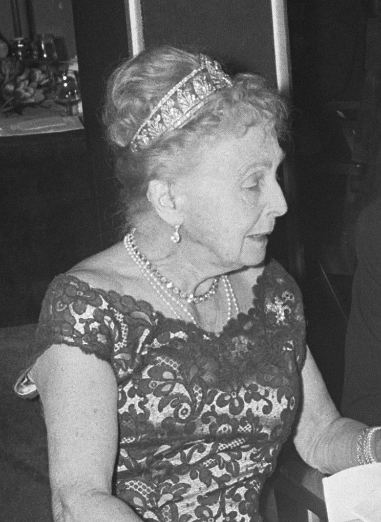 Princess Alice, Countess of Athlone attends a 30th wedding anniversary celebration for Queen Juliana and Prince Bernhard of the Netherlands, January 1967