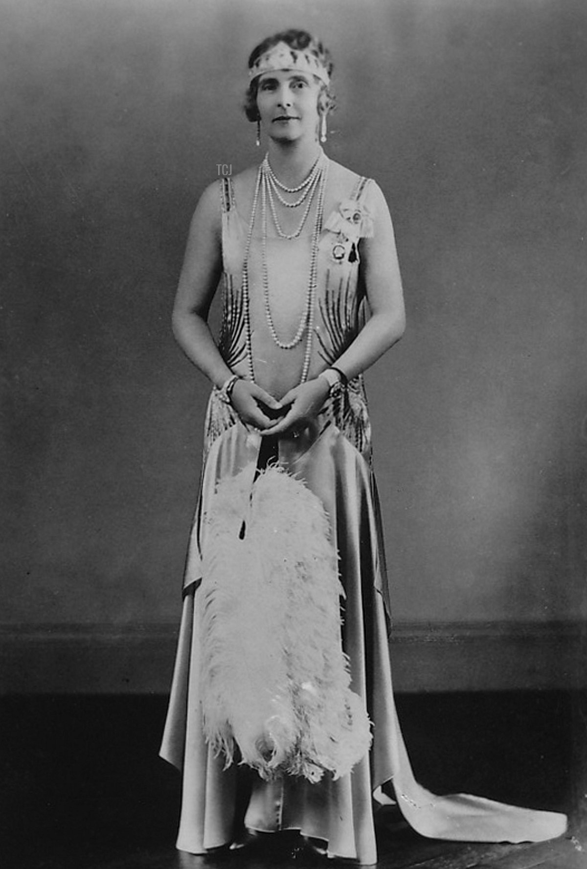 Princess Alice, Countess of Athlone in a portrait taken during the coronation celebrations of 1937
