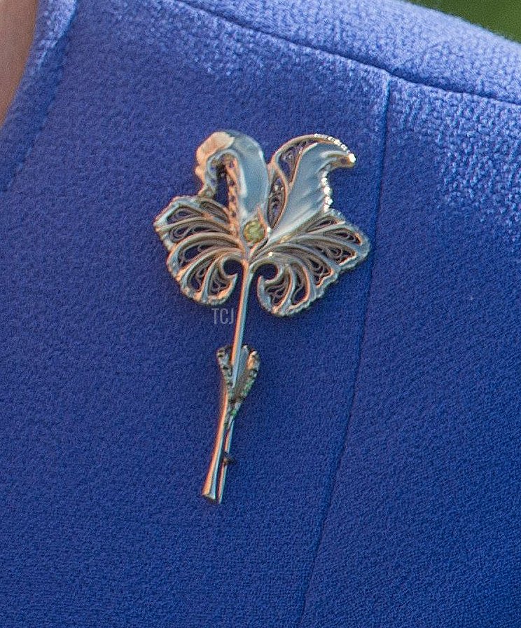 Britain's Queen Elizabeth II visits the Chelsea Flower Show in London on May 22, 2017