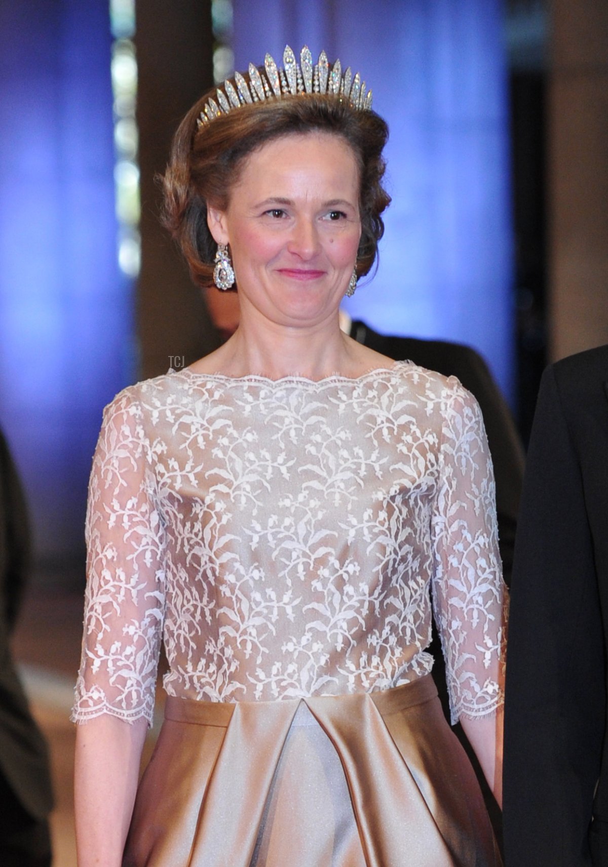 Princess Sophie of Liechtenstein and Hereditary Prince Alois of Liechtenstein attend a dinner hosted by Queen Beatrix of The Netherlands ahead of her abdication in favour of Crown Prince Willem Alexander at Rijksmuseum on April 29, 2013 in Amsterdam, Netherlands