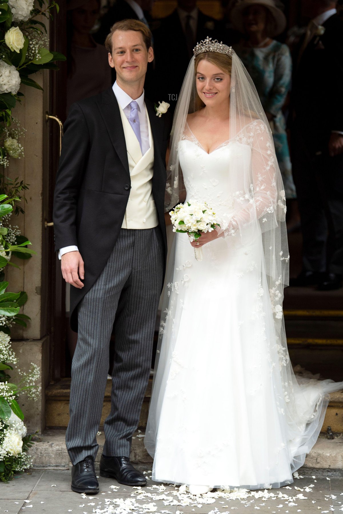 September 10, 2021, London, UK The Wedding of Flora Ogilvy and Timothy Vesterberg at St George's Chapel, Piccadilly, London