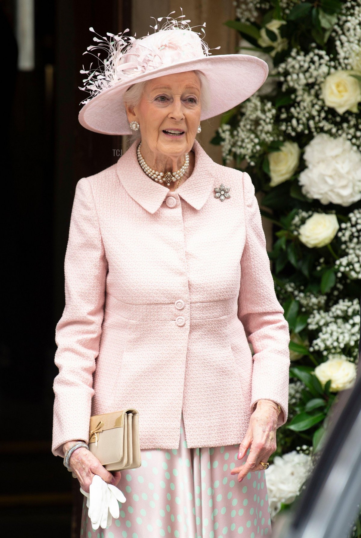 London, UK. 10th Sep, 2021. London, UK. September 10 2021: Princess Alexandra attending The Wedding of Flora Ogilvy and Timothy Vesterberg Weddin