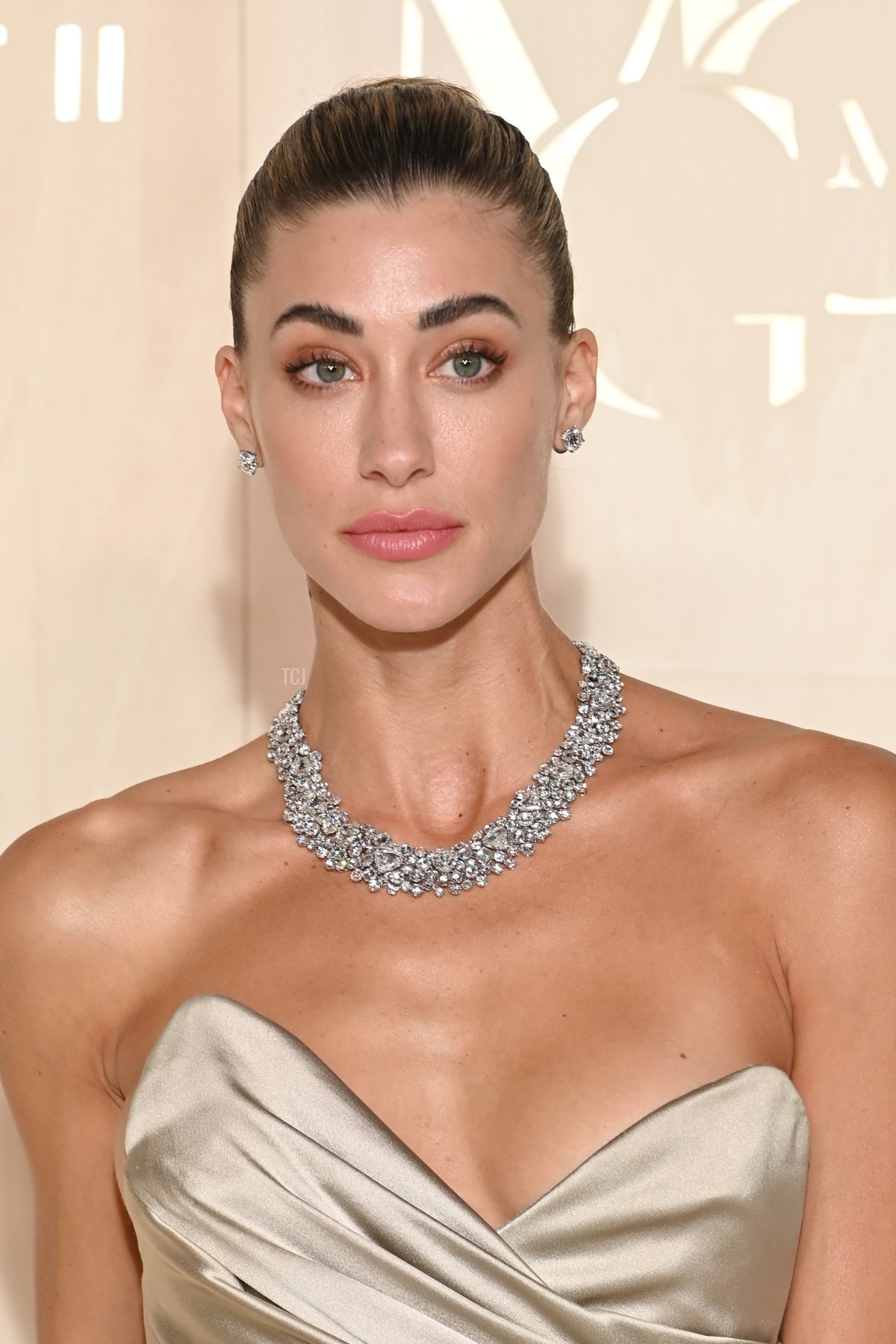 Jessica Michel attends the 5th Monte-Carlo Gala For Planetary Health on September 23, 2021 in Monte-Carlo, Monaco