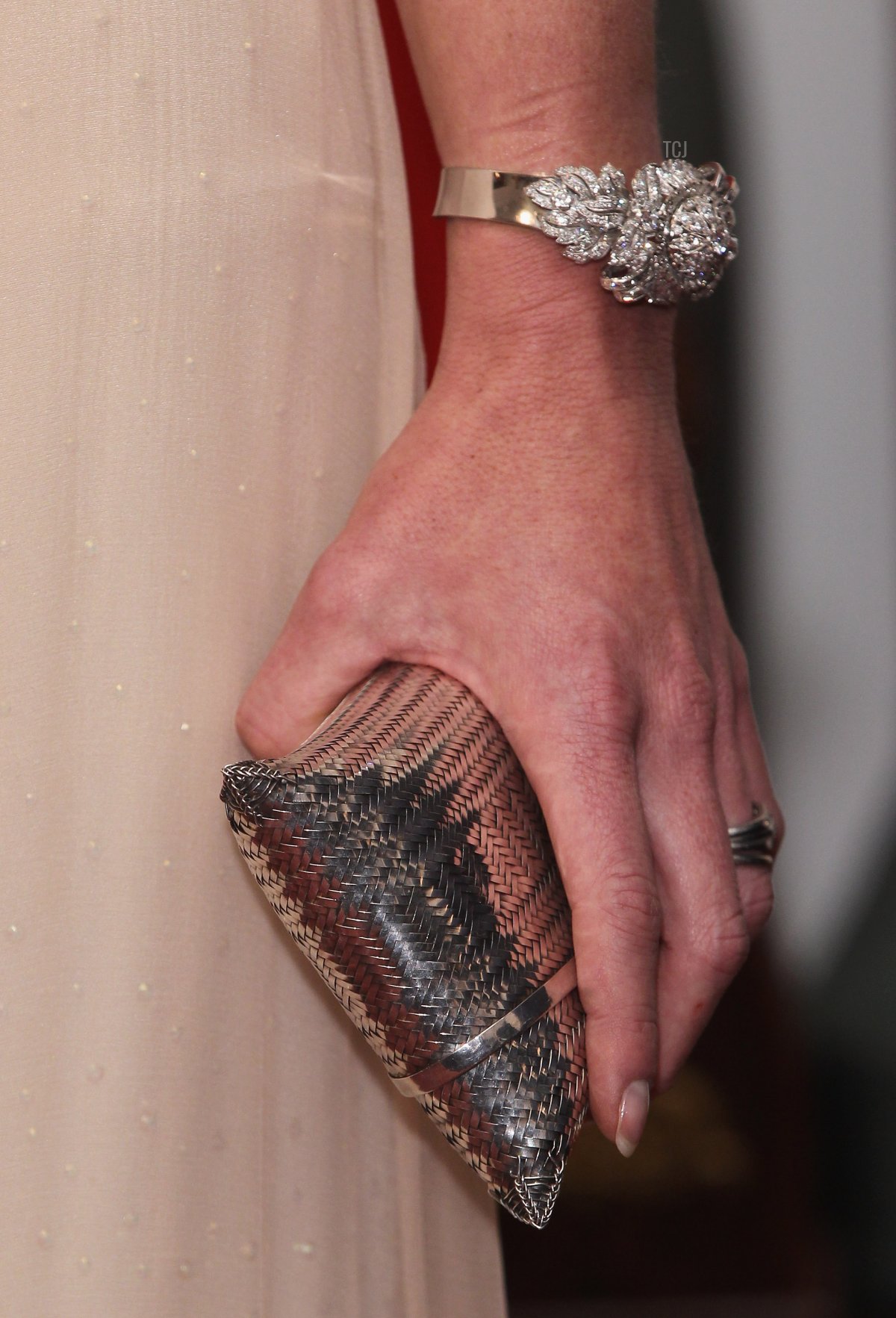 Princess Maxima of the Netherlands attends a state banquet given in honour of the visiting Dutch royals at Bellevue Presidential Palace on April 12, 2011 in Berlin, Germany