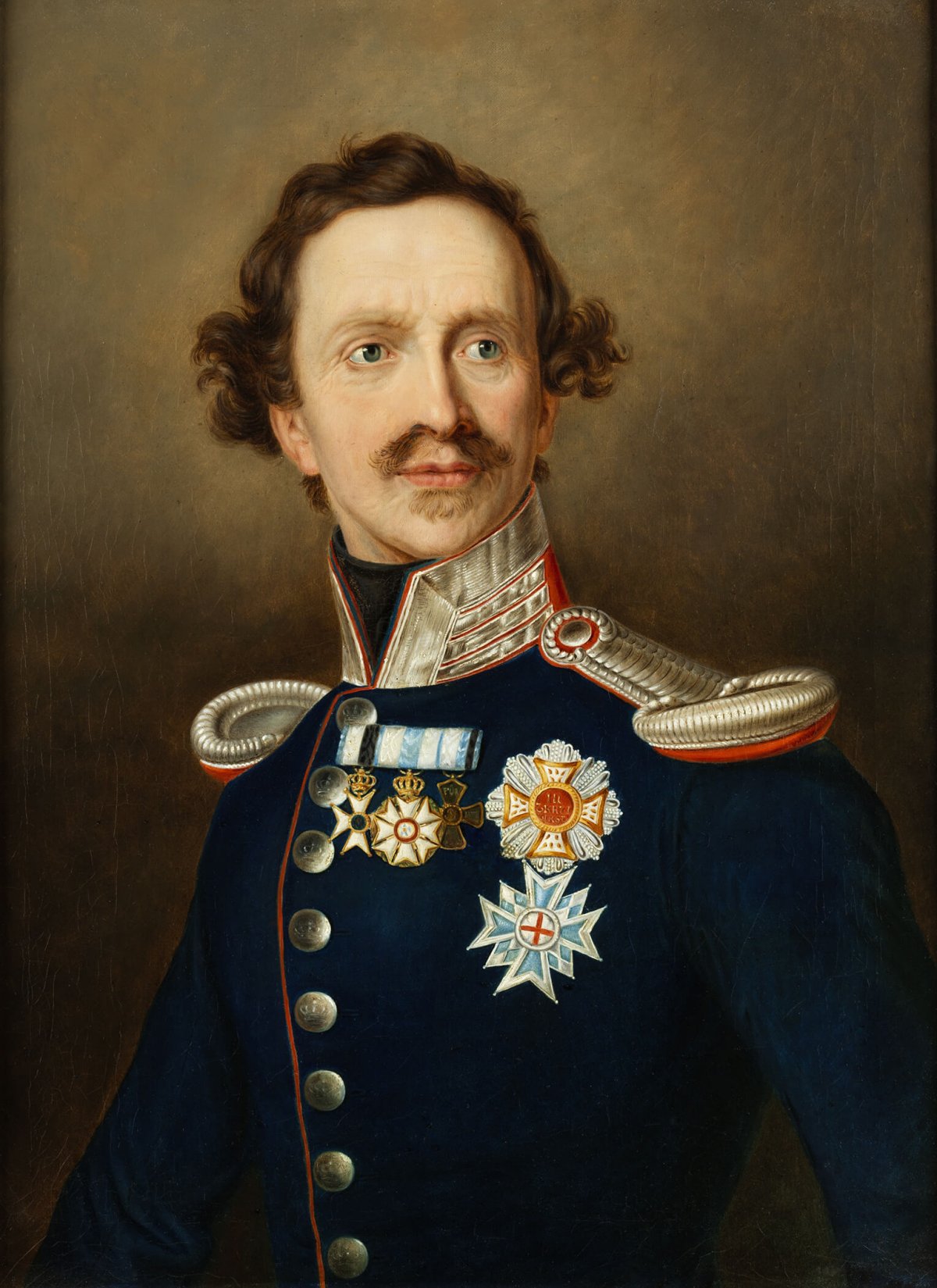 Portrait of Ludwig I (1786-1868), King of Bavaria (1825-1848), Crown Prince of Bavaria (1806-1825)