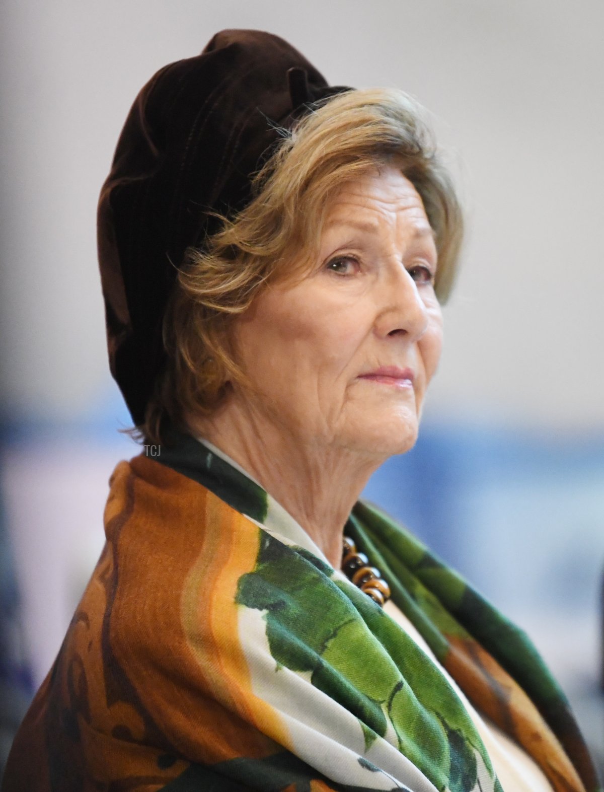 Queen Sonja of Norway attends the Fram Museum on November 9, 2021 in Oslo, Norway