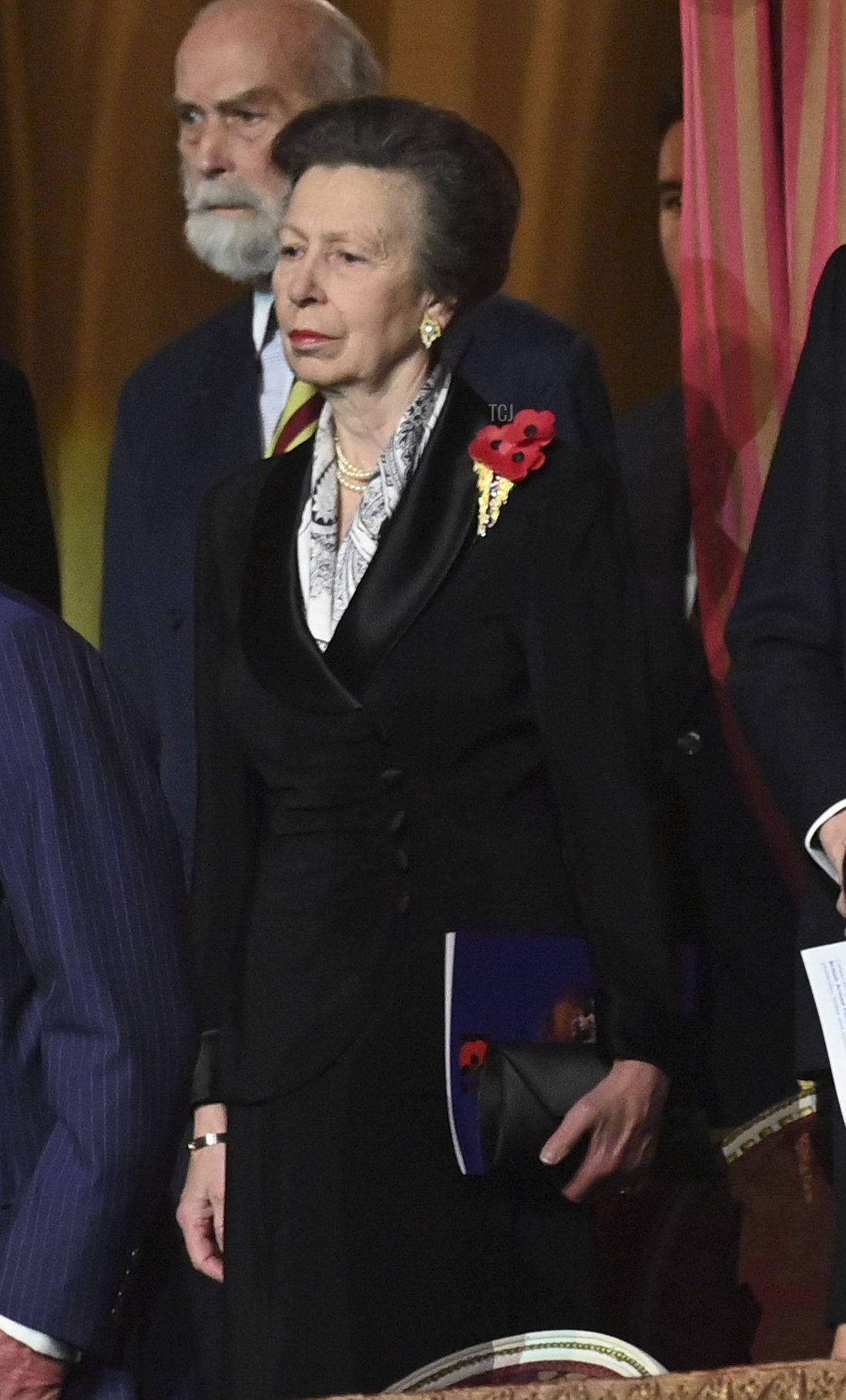 The Princess Royal attends the Royal British Legion festival of Remembrance at the Albert Hall on November 13, 2021 in London, England
