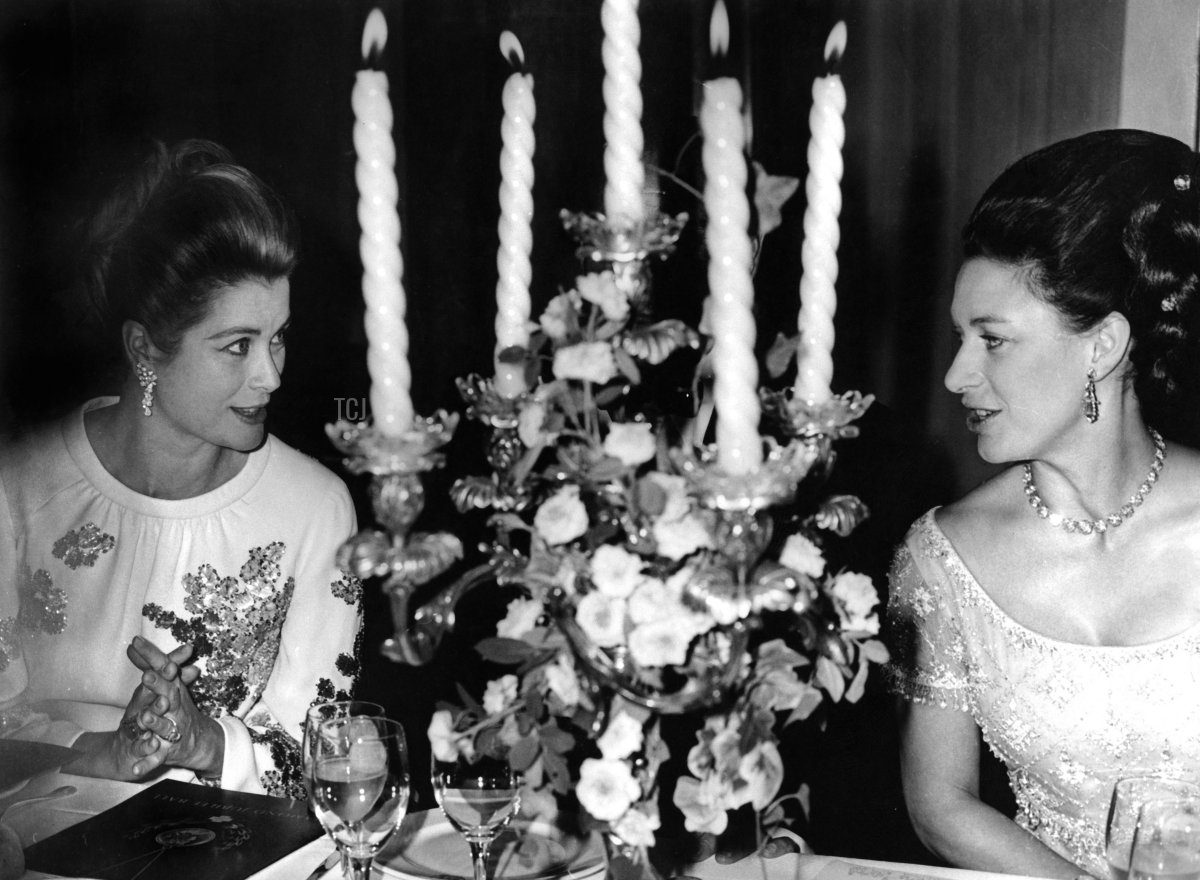 Princess Grace attends a dinner celebrating the 50th anniversary of the Anglo-American Hospital in Nice, May 7, 1966