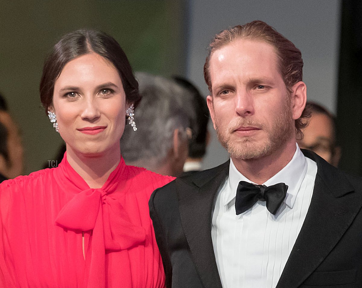 Tatiana Casiraghi and Pierre Casiraghi attend the Rose Ball 2019 to benefit the Princess Grace Foundation on March 30, 2019 in Monaco