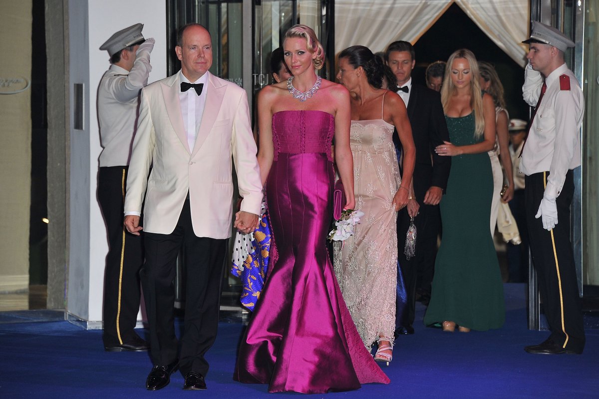 Prince Albert II of Monaco and Princess Charlene of Monaco attend the 63rd Red Cross Ball at the Sporting Monte-Carlo on August 5, 2011 in Monte-Carlo, Monaco