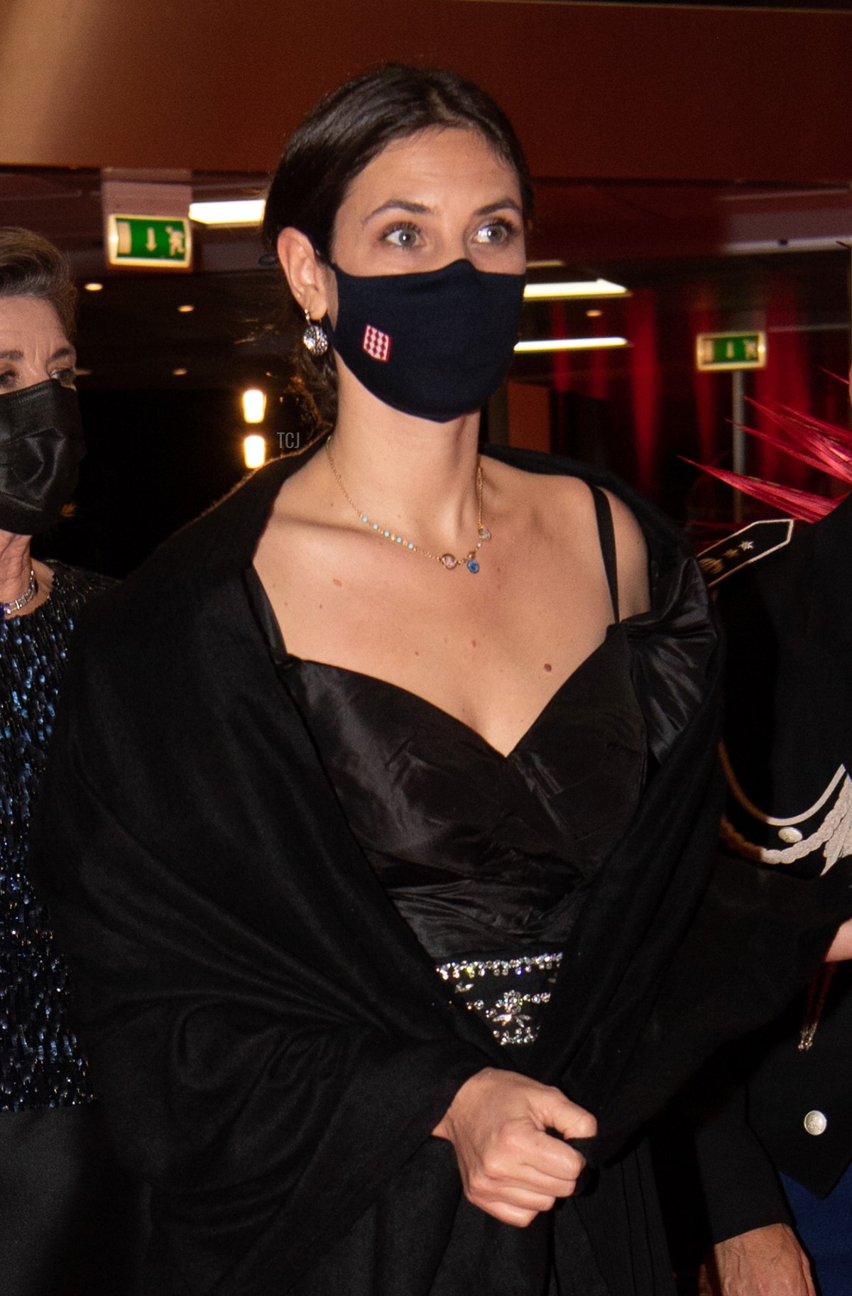 Andrea Casiraghi and Tatiana Casiraghi attend a Gala at the Grimaldi Forum during the Monaco National Day Celebrations on November 19, 2021 in Monte-Carlo, Monaco