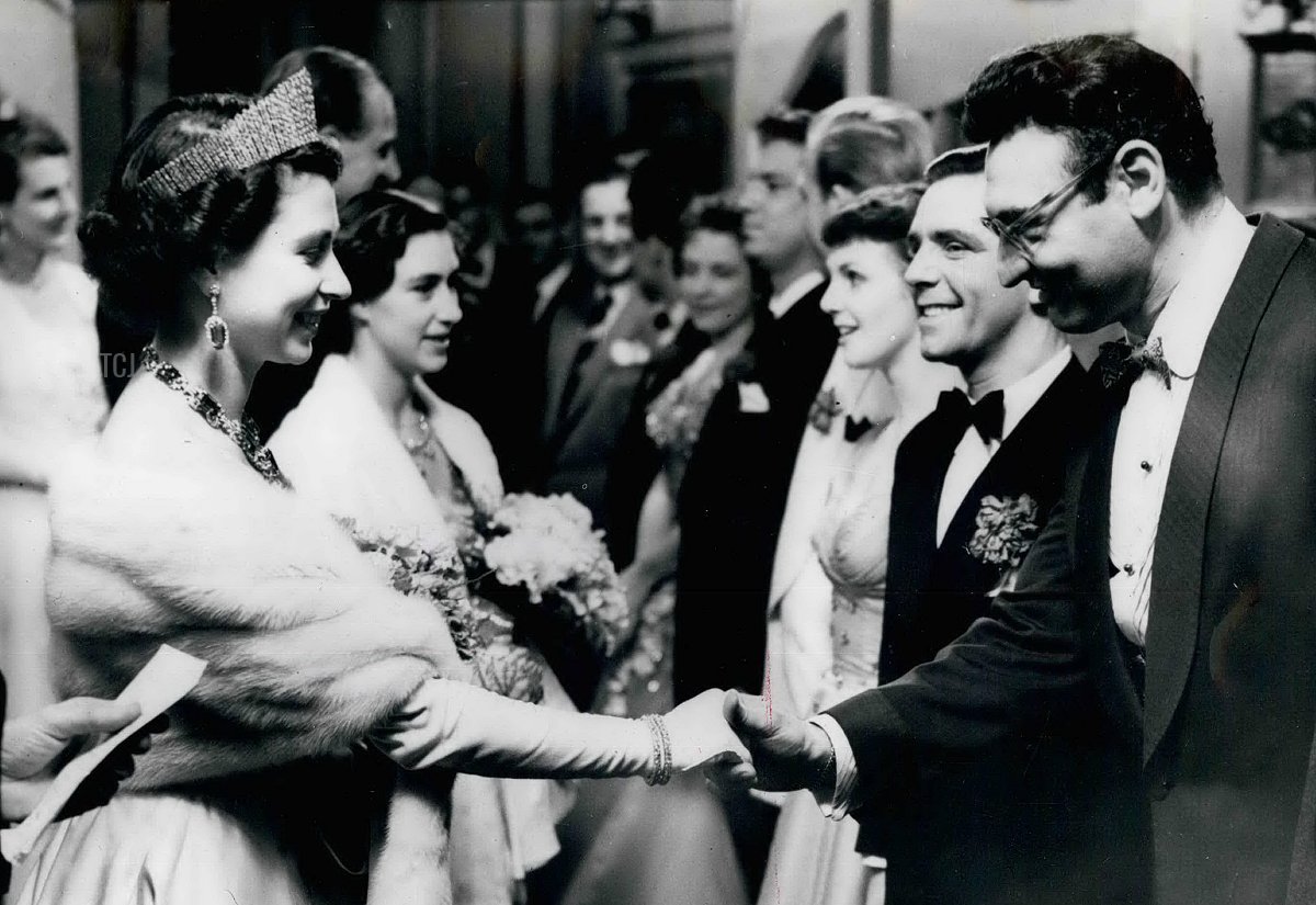 Royal Variety Performance at the London Palladium, 1 Nov 1954